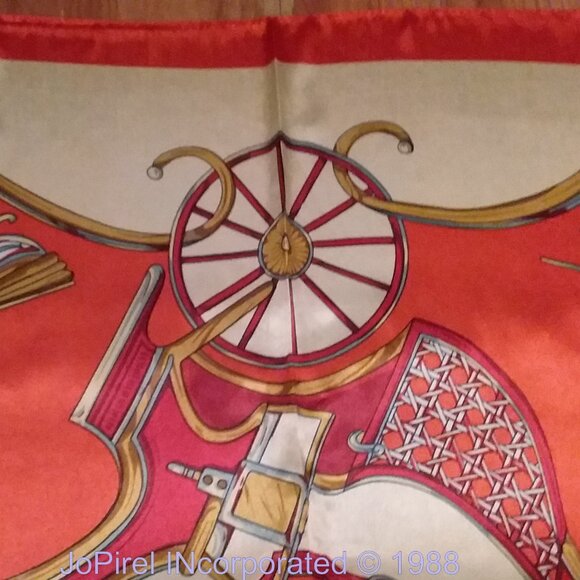 Designer Model T Carriage scarf - Picture 5 of 12